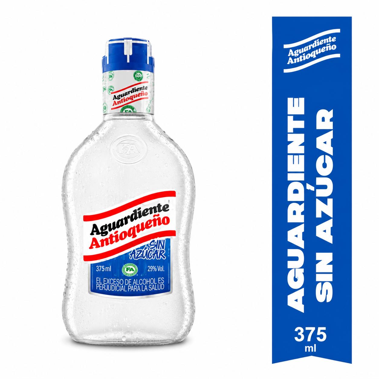 Aguardiente Antioqueño Sin Azúcar 375ml